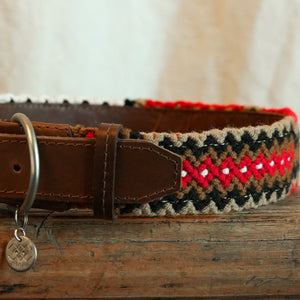 Montenegro - XL  Woven Dog Collar